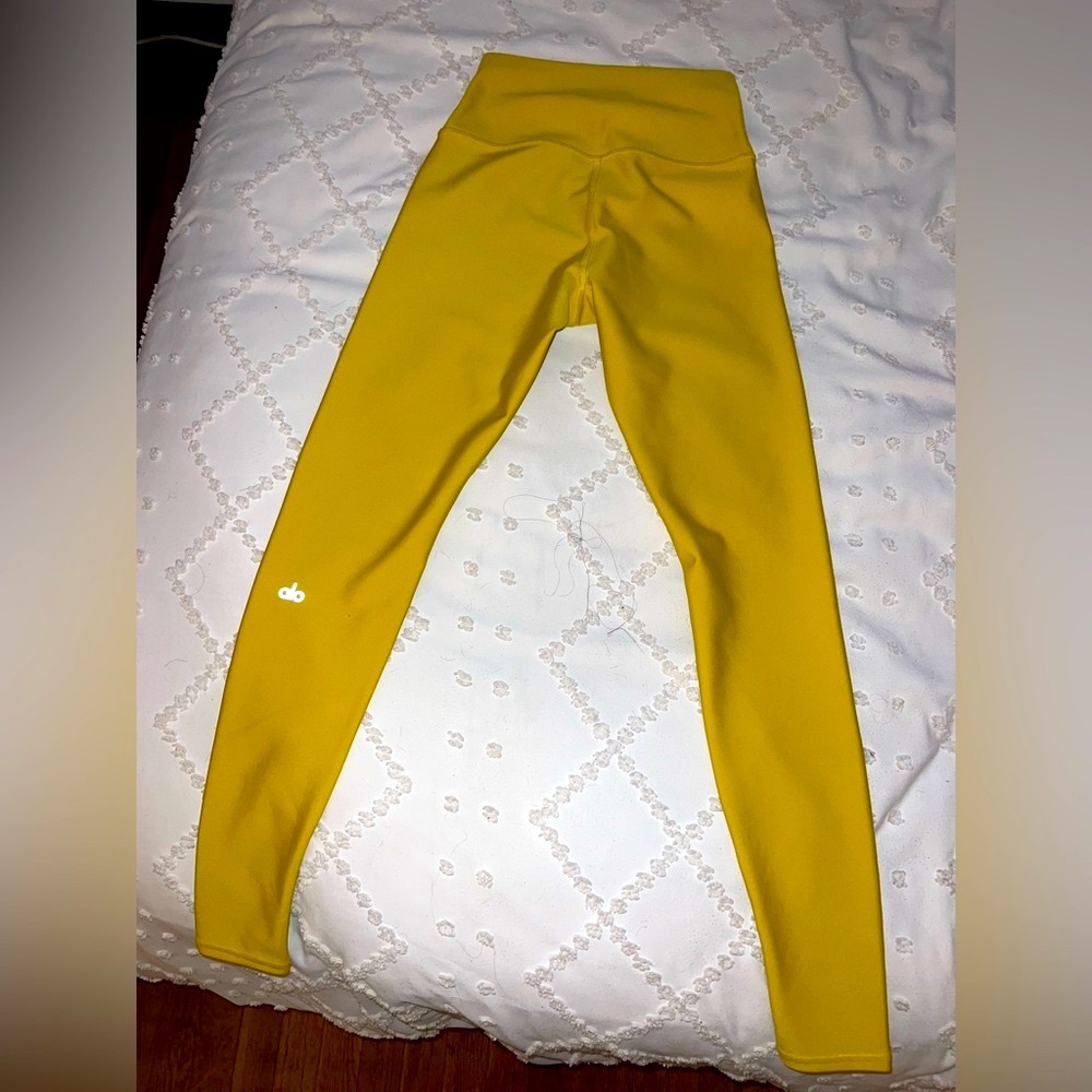 ALO Yoga Yellow Leggings